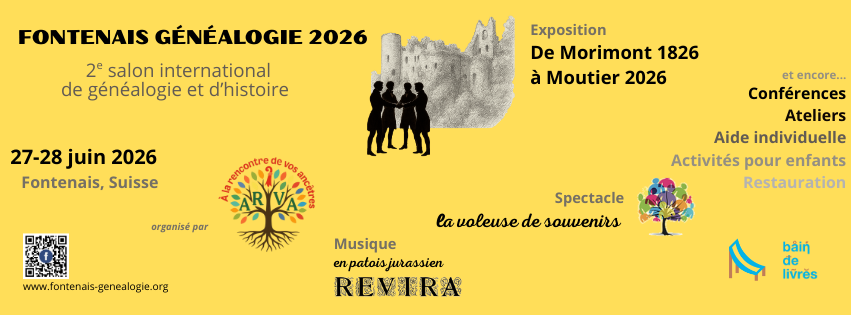 Salon Fontenais Généalogie 2026
